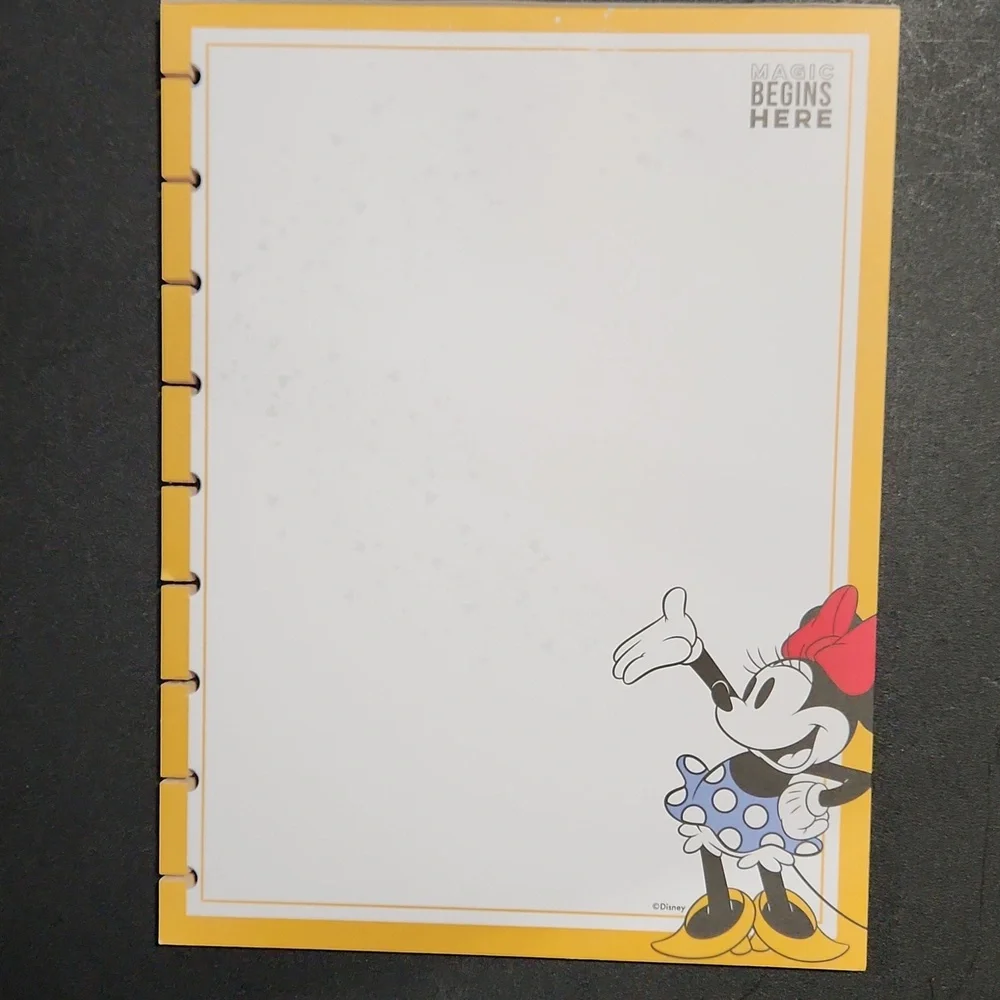 Minnie Mouse Planner Pad
